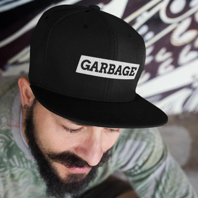 Garbage flat bill snapback - HISHYPE