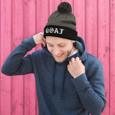 GOAT pom-pom beanie - HISHYPE