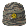 Warped smiley five panel cap - HISHYPE