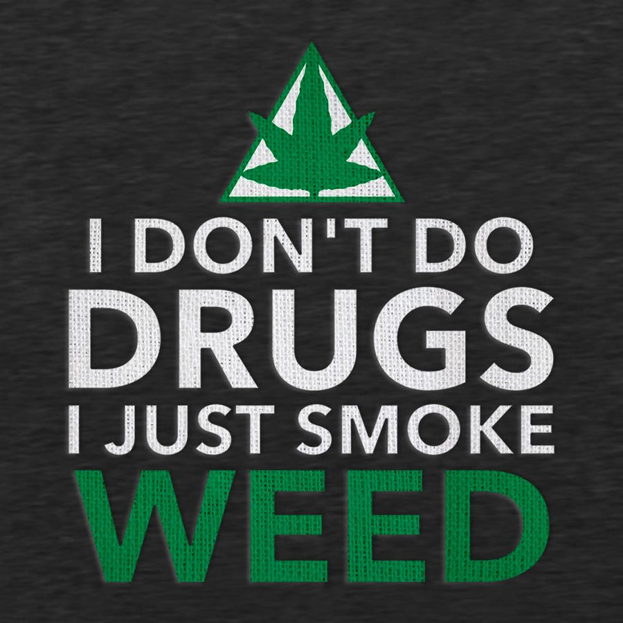 I don't do drugs i just smoke weed embroidered unisex bomber jacket - HISHYPE