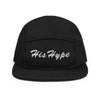 HISHYPE logo five panel cap