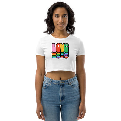 Love organic Crop Top