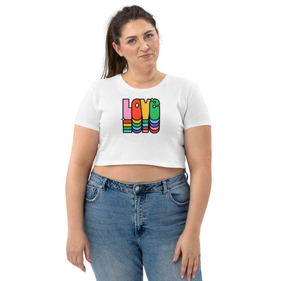 Love organic Crop Top