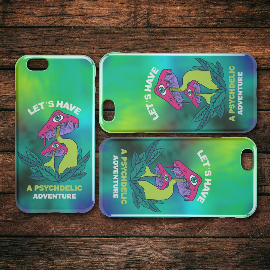 Let's have a psychedelic mushrooms adventure iphone cases - HISHYPE