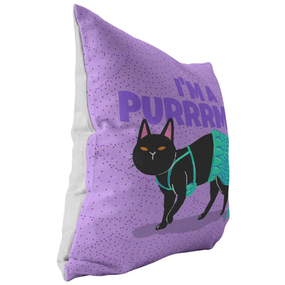 I'm a purrrmaid cat pillow - HISHYPE