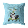 I'm fluffy panda pillow - HISHYPE