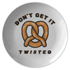 Don't get it twisted 10" dinner plate - HISHYPE