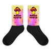 Magic roots mushroom tie dye sublimated socks - HISHYPE