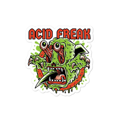 Acid freak bubble-free sticker - HISHYPE