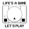 Life's a game let's play bubble-free sticker - HISHYPE