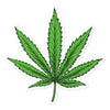 Pot leaf bubble-free sticker - HISHYPE