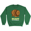 Ready to stumble St. Patrick's day beer barrel crewneck sweatshirt - HISHYPE