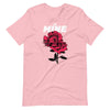 Be mine glitch rose short-sleeve unisex t-shirt - HISHYPE