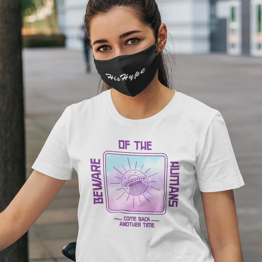 Beware of the humans canvas unisex shirt - HISHYPE