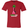 Cannabe your valentine bong canvas unisex shirt - HISHYPE