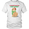 Christmas is very merry hipster dog district unisex shirt - HISHYPE
