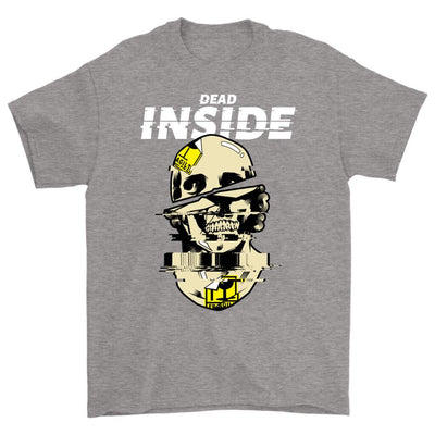 Dead inside glitch gildan unisex t-shirt - HISHYPE