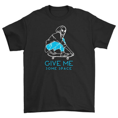 Give me some space alien skateboarder gildan unisex t-shirt - HISHYPE