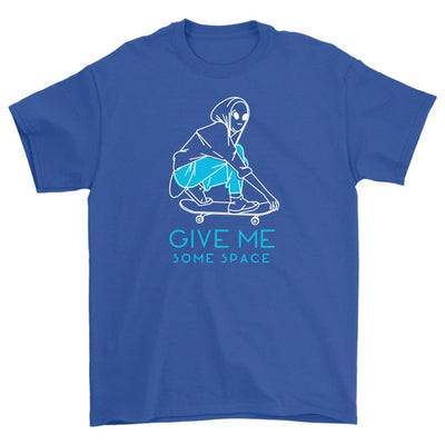 Give me some space alien skateboarder gildan unisex t-shirt - HISHYPE