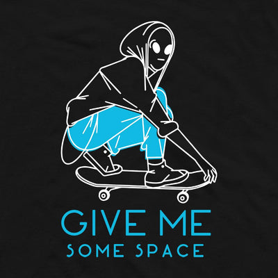 Give me some space alien skateboarder gildan unisex t-shirt - HISHYPE