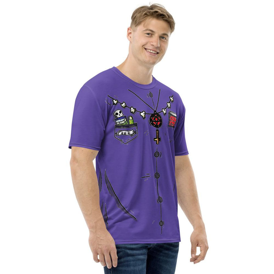 Halloween dress shirt unisex crew neck t-shirt - HISHYPE