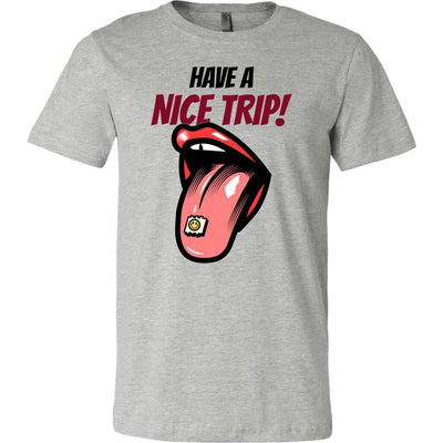 Have a nice trip acid hit canvas unisex shirt - HISHYPE