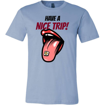 Have a nice trip acid hit canvas unisex shirt - HISHYPE