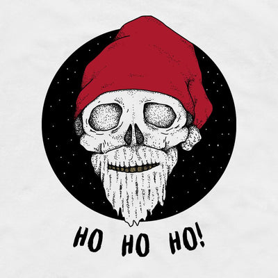 Ho Ho Ho Santa skull district unisex t-shirt - HISHYPE