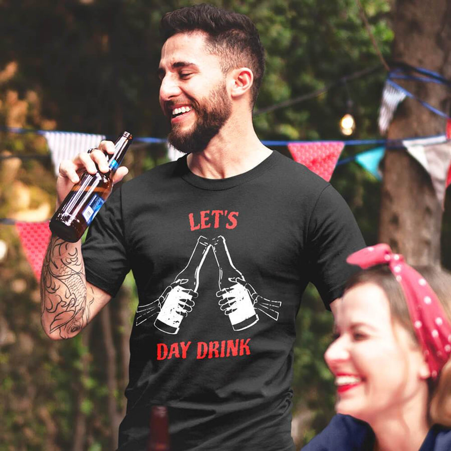 Let's day drink cheers gildan unisex t-shirt - HISHYPE