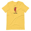 Party hard dancing devil short-sleeve unisex t-shirt - HISHYPE