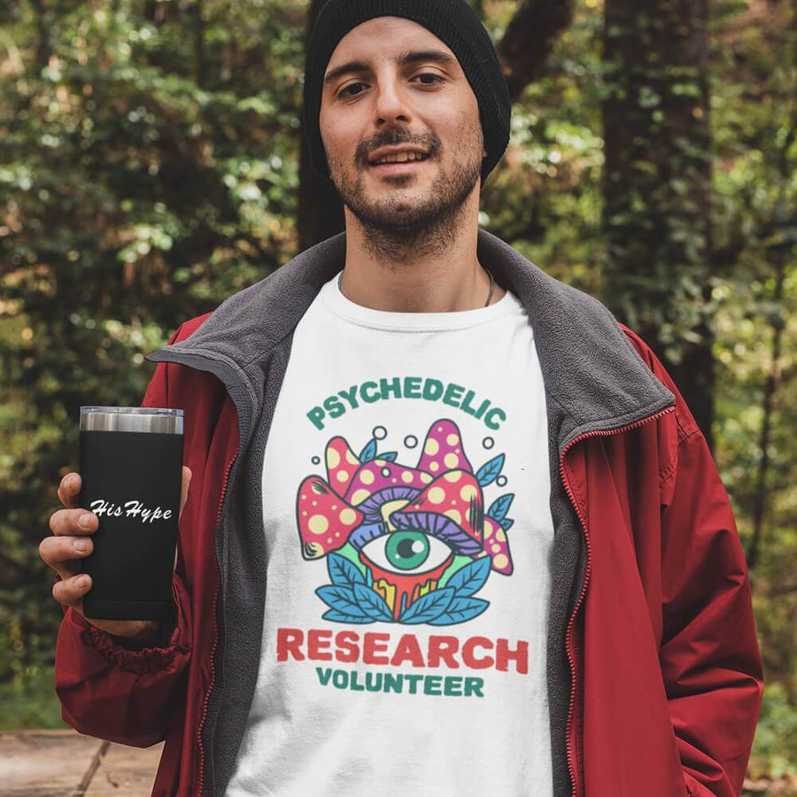 Psychedelic research volunteer district unisex shirt - HISHYPE