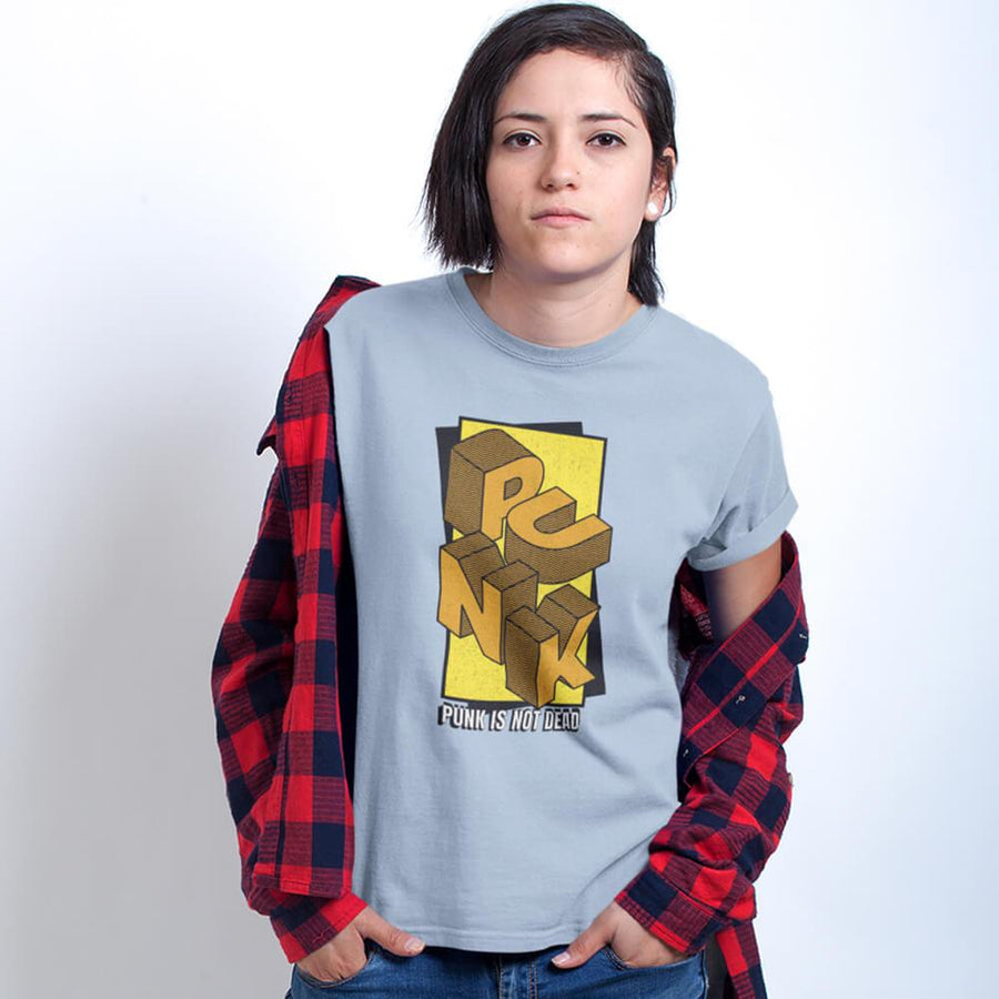 Punk is not dead district unisex shirt - HISHYPE