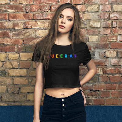 QUEERAF women’s crop tee - HISHYPE