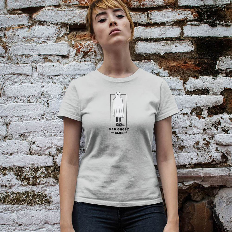 Sad ghost club short-sleeve unisex t-shirt - HISHYPE