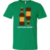 St. Patrick's day let's day drink canvas unisex shirt - HISHYPE