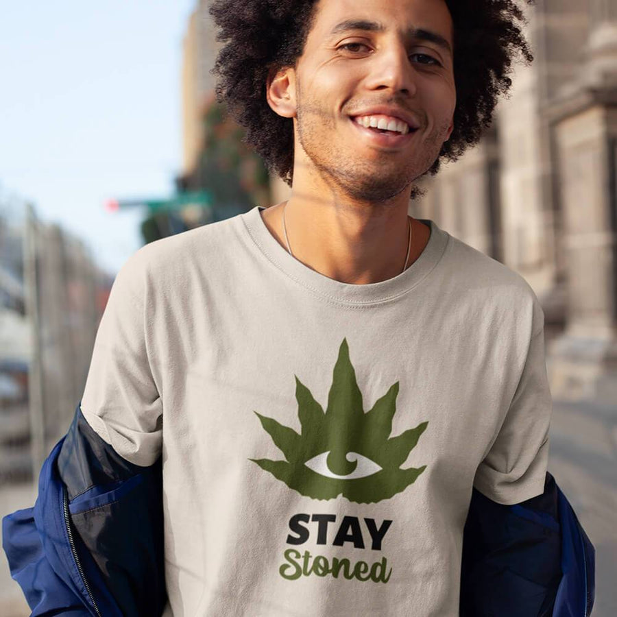 Stay stoned short-sleeve unisex t-shirt - HISHYPE