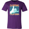 Surfing California canvas unisex shirt - HISHYPE