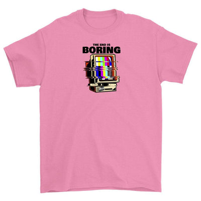 The end is boring glitch gildan unisex t-shirt - HISHYPE