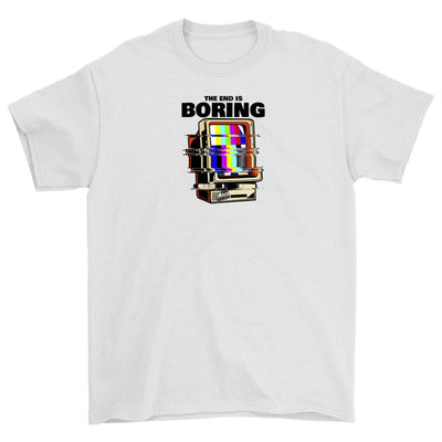 The end is boring glitch gildan unisex t-shirt - HISHYPE