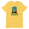 Trippy guitar monster short-sleeve unisex t-shirt - HISHYPE
