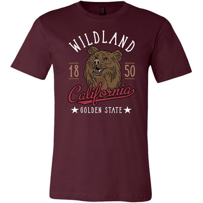 Wildland California golden state canvas unisex shirt - HISHYPE