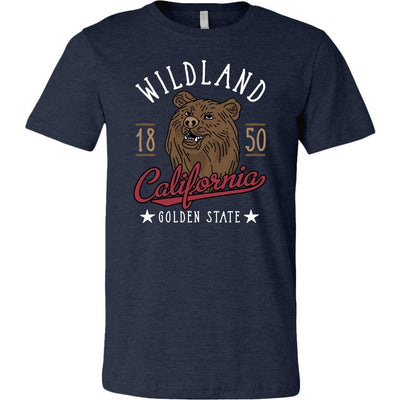 Wildland California golden state canvas unisex shirt - HISHYPE