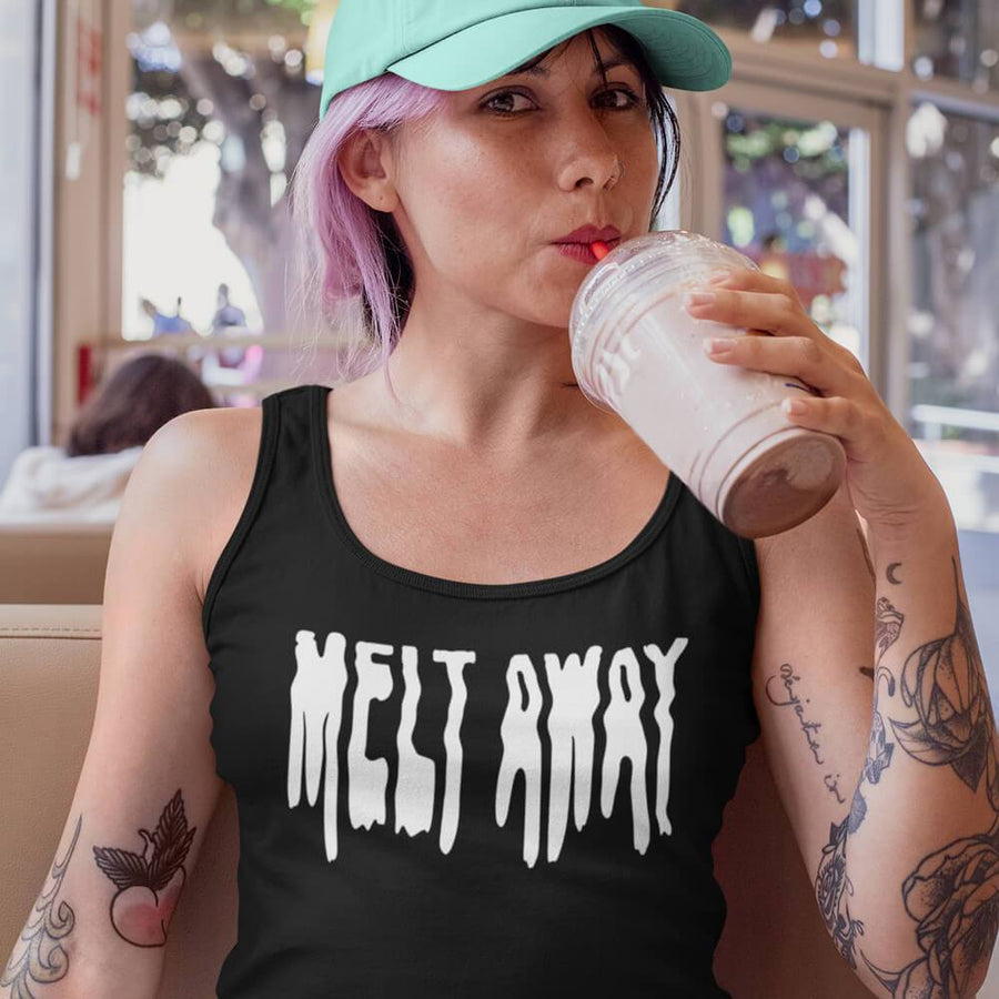 Melt away canvas unisex tank - HISHYPE