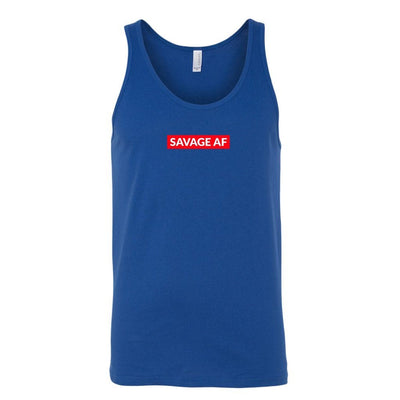 Savage AF canvas unisex tank - HISHYPE