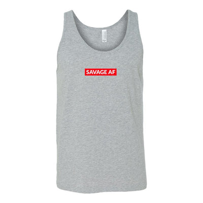 Savage AF canvas unisex tank - HISHYPE