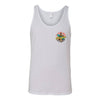 Surfing paradise California canvas unisex tank - HISHYPE