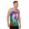 Trippin' meow cat unisex tank top - HISHYPE