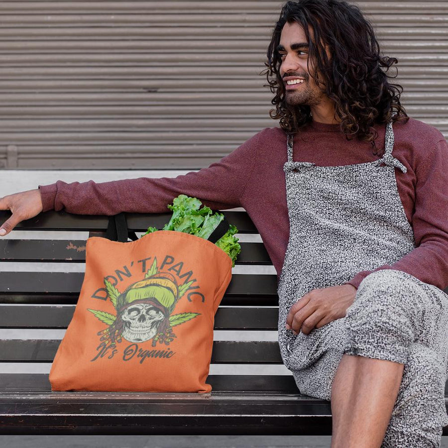Don't panic it's organic tote bag - HISHYPE
