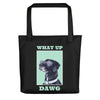 What up dawg hipster tote bag - HISHYPE