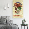 Stay trippy rainbow mushroom 36" x 60" wall flag - HISHYPE